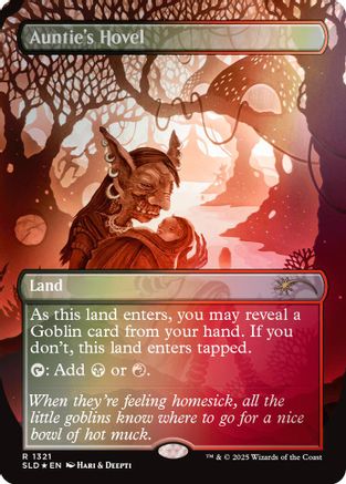 Auntie's Hovel (Rainbow Foil) (SLD-1321)  Foil - Secret Lair Drop Series