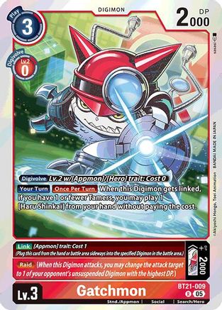 Gatchmon [BT21-009] [World Convergence]