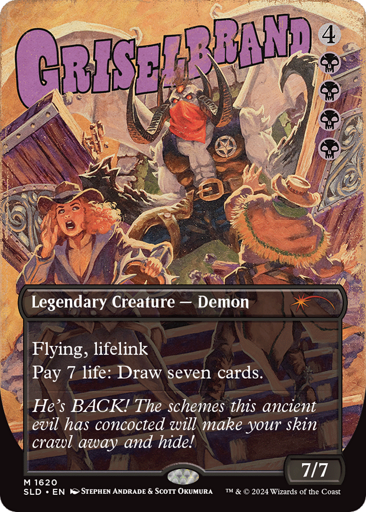 Griselbrand (1620) (SLD-1620)  - Secret Lair Drop (Borderless)