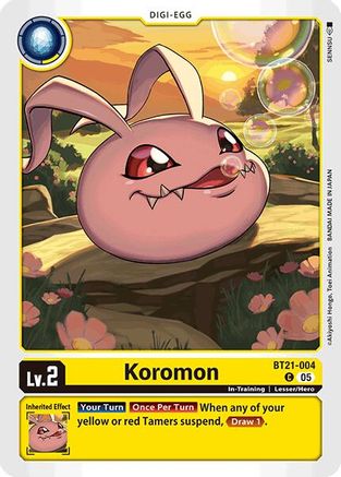 Koromon [BT21-004] [World Convergence]