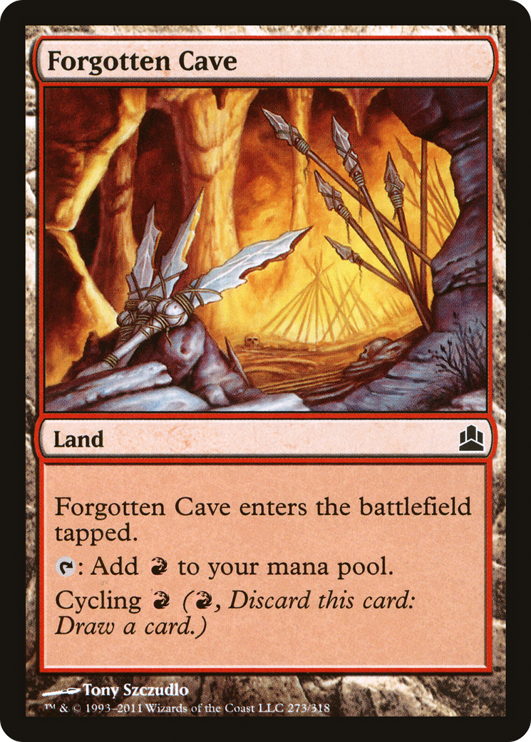 Forgotten Cave (CMD-273)  - Commander 2011