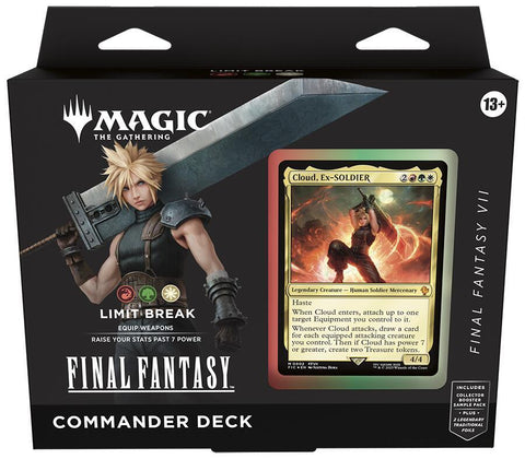 MTG Final Fantasy Commander Deck Limit Break