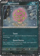 Spiritomb 129/198  - Holofoil Miscellaneous Cards & Products - Uncommon
