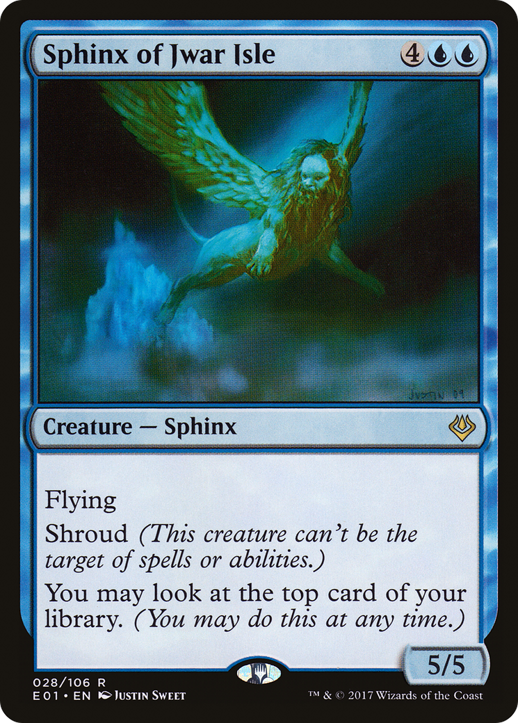 Sphinx of Jwar Isle (AC2-028) - Archenemy: Nicol Bolas