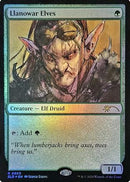 Llanowar Elves (0800) (Rainbow Foil) (SLD-800) - Secret Lair Drop Series Foil