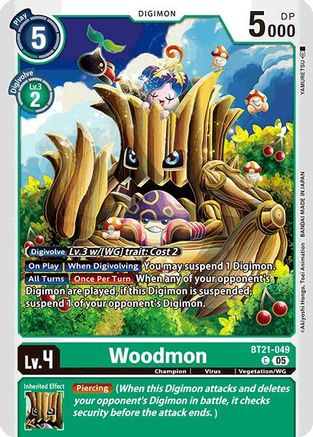 Woodmon [BT21-049] [World Convergence]