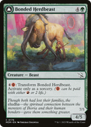 Bonded Herdbeast (MOM-178)  Foil - March of the Machine