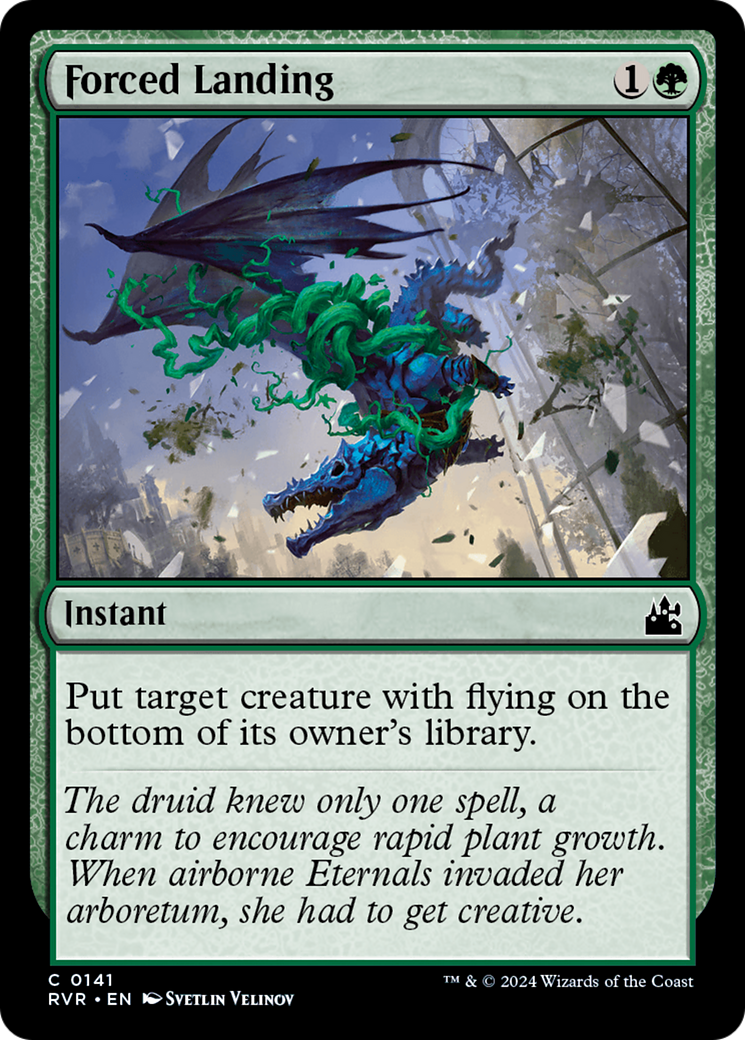 Forced Landing (RVR-141)  - Ravnica Remastered