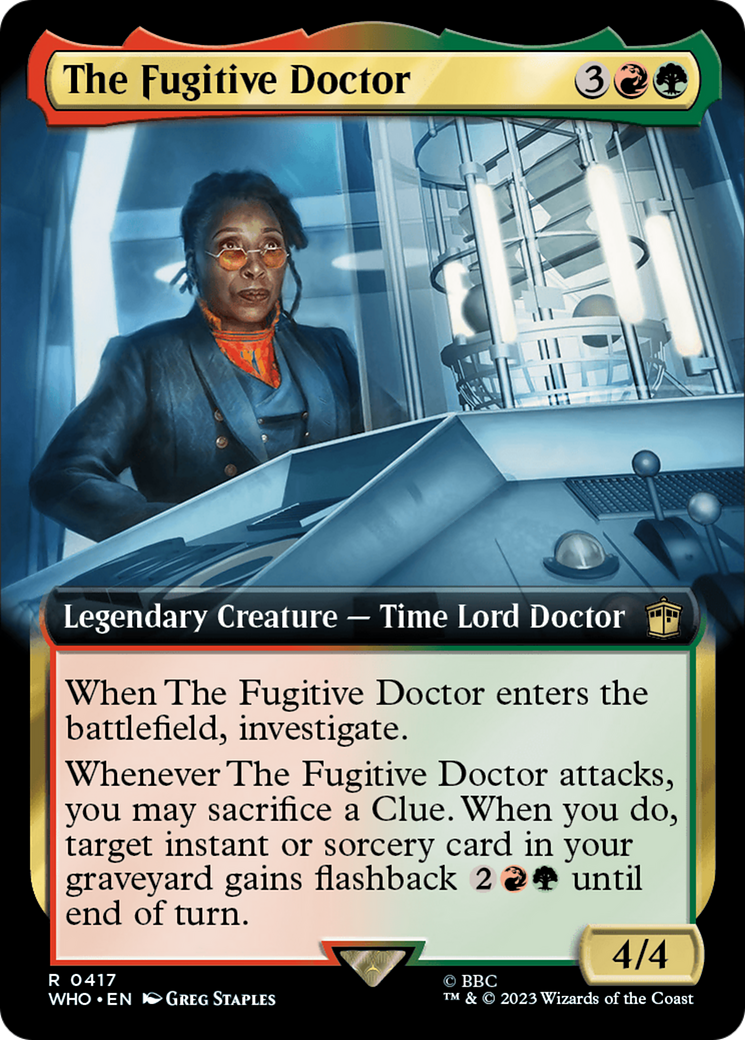The Fugitive Doctor (Extended Art) (WHO-417)  - Doctor Who: (Extended Art)