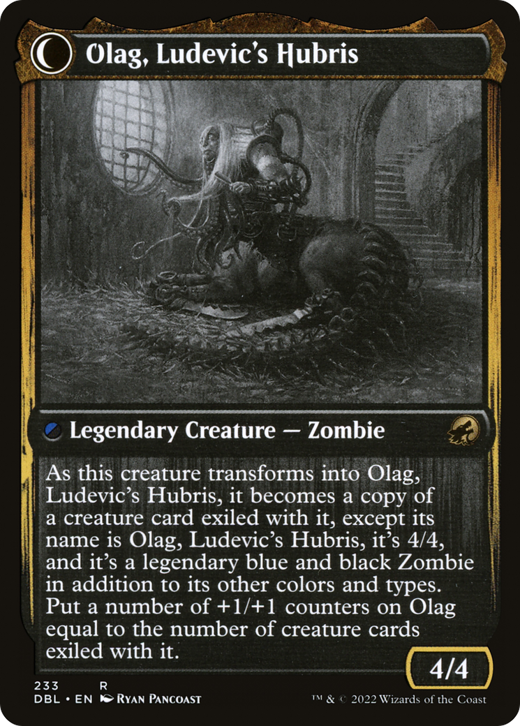Ludevic, Necrogenius (DBL-233)  - Innistrad: Double Feature: (Double Faced Transform)