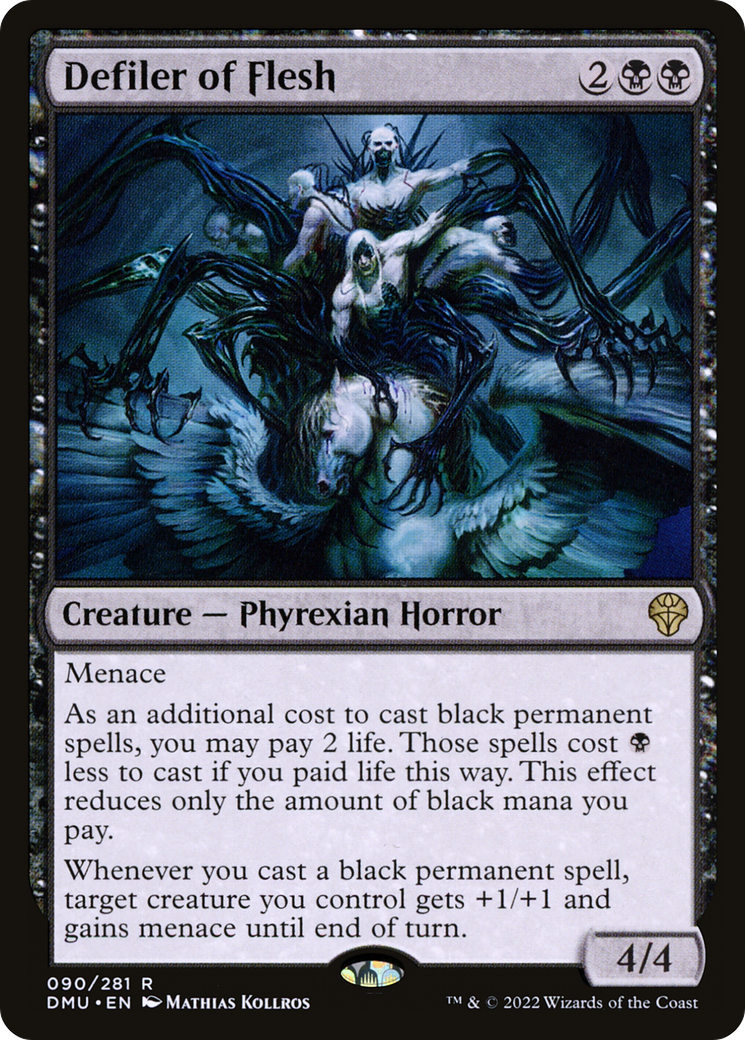 Defiler of Flesh (DMU-090)  Foil - Dominaria United