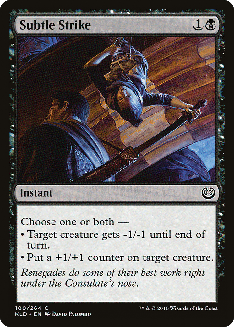 Subtle Strike (KLD-100)  Foil - Kaladesh