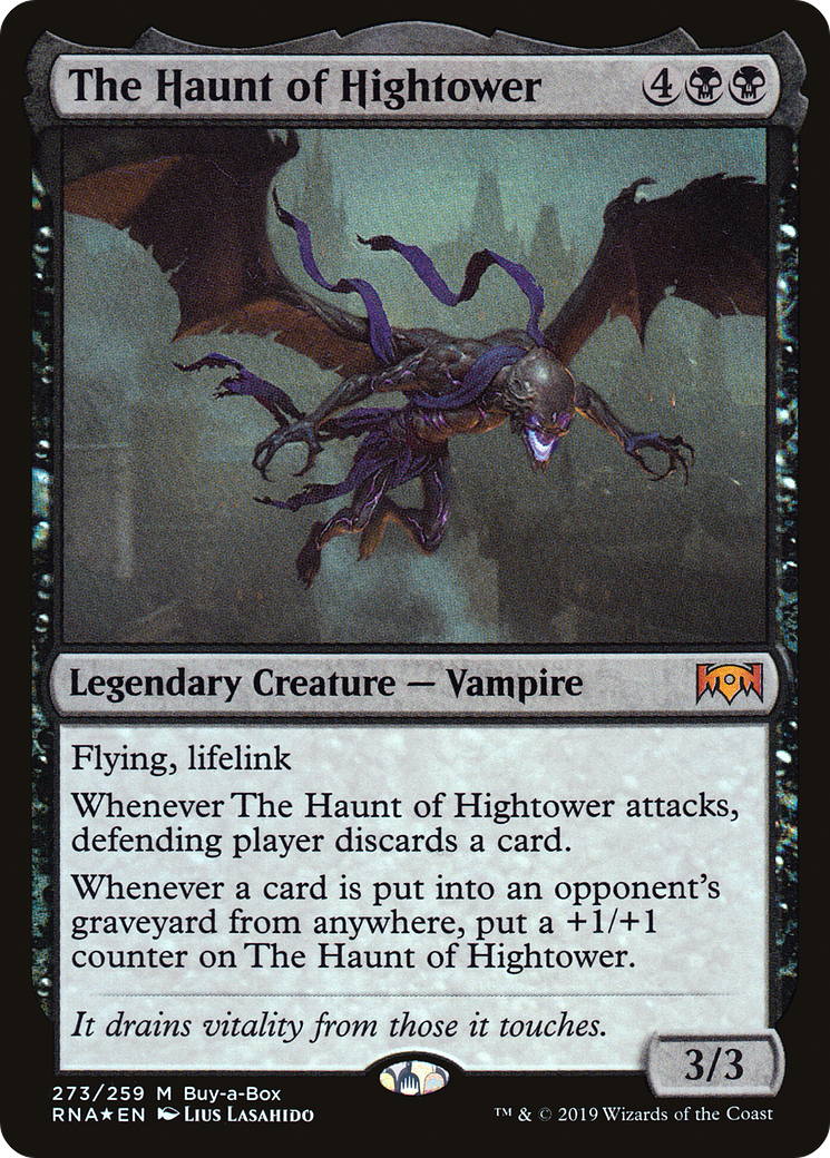 The Haunt of Hightower (BABP-273)  Foil - Ravnica Allegiance