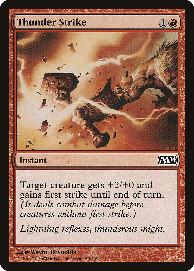 Thunder Strike (M14-159)  - Magic 2014