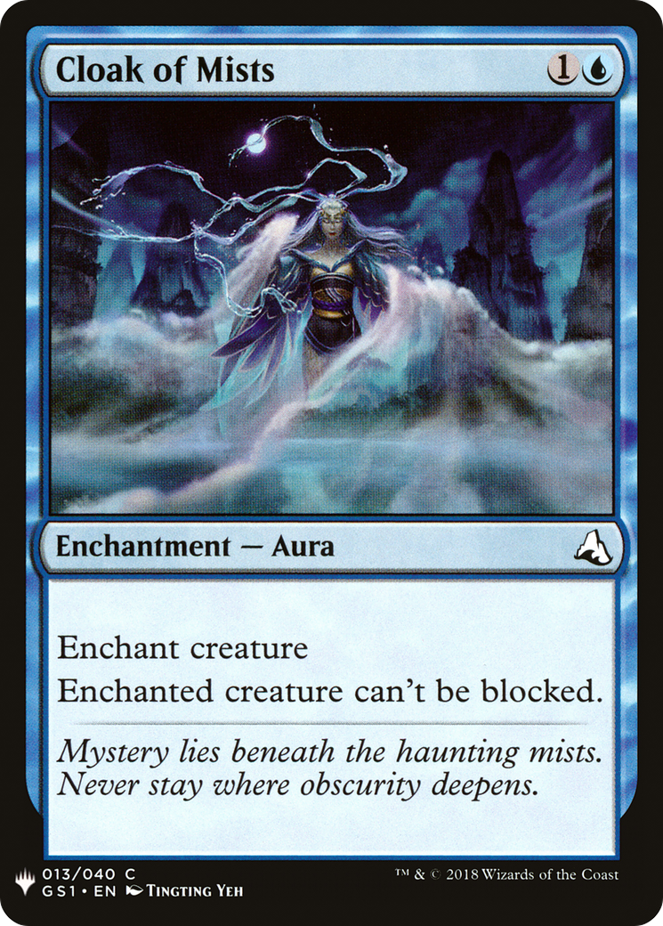 Cloak of Mists (LIST-GS1-13)  - The List