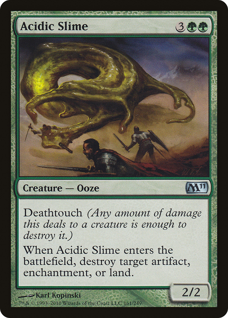Acidic Slime (M11-161)  - Magic 2011