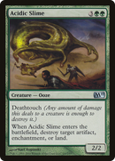 Acidic Slime (M11-161)  Foil - Magic 2011