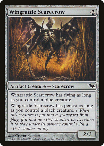 Wingrattle Scarecrow (SHM-270)  Foil - Shadowmoor
