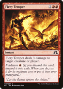 Fiery Temper (SOI-156)  - Shadows over Innistrad