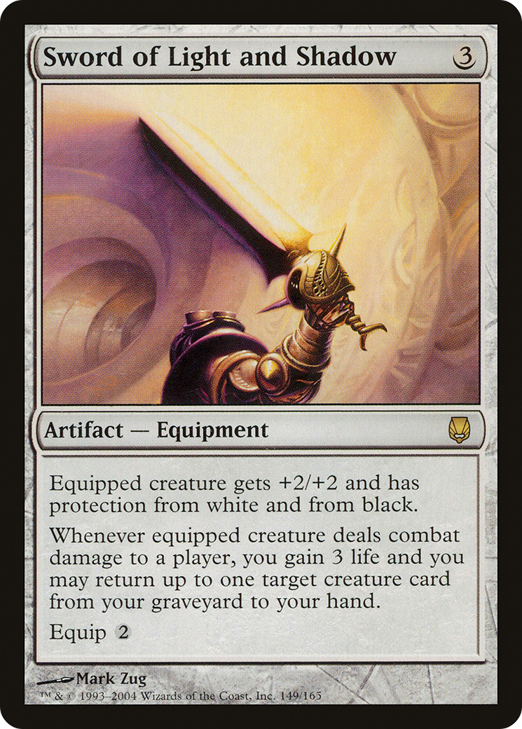 Sword of Light and Shadow (DST-149)  Foil - Darksteel
