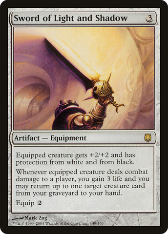 Sword of Light and Shadow (DST-149)  Foil - Darksteel