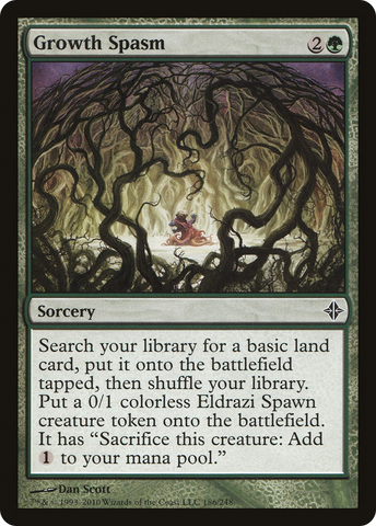Growth Spasm (ROE-186)  Foil - Rise of the Eldrazi