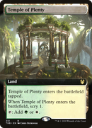 Temple of Plenty (Extended Art) (THB-351)  Foil - Theros Beyond Death: (Extended Art)