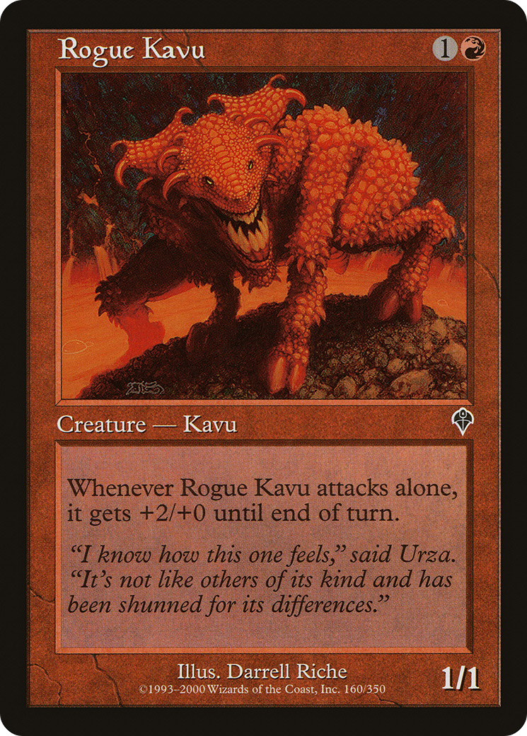 Rogue Kavu (INV-160)  Foil - Invasion