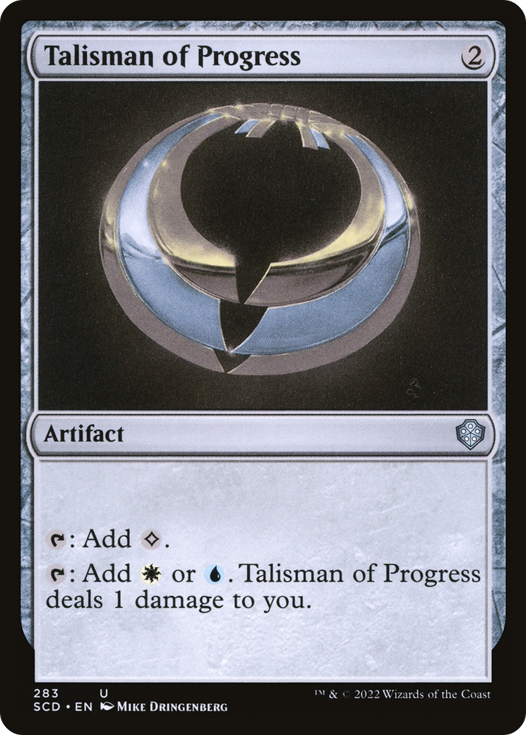 Talisman of Progress (SCD-283)  - Starter Commander Decks