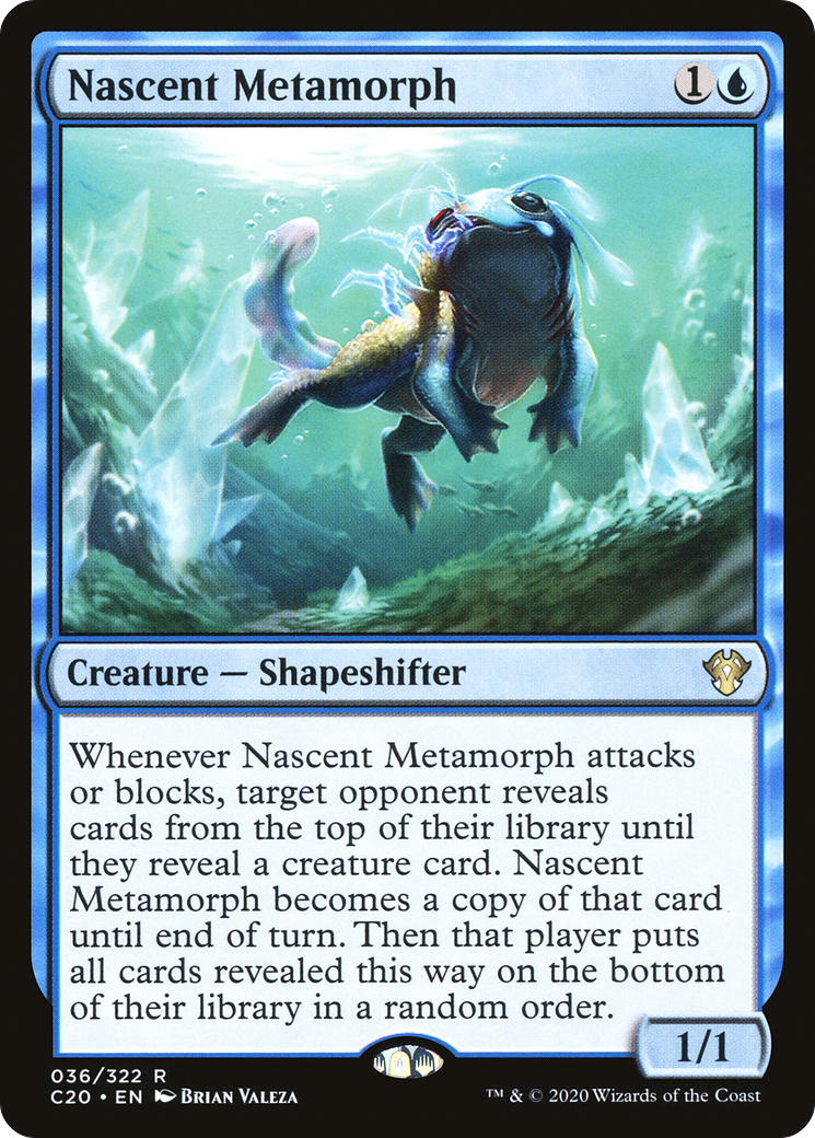 Nascent Metamorph (C20-036)  - Commander 2020