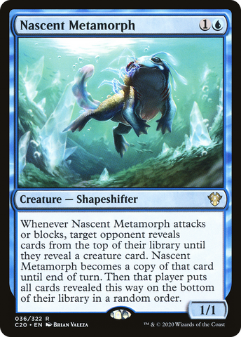 Nascent Metamorph (C20-036)  - Commander 2020