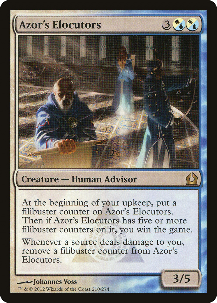 Azor's Elocutors (RTR-210)  - Return to Ravnica