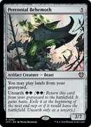 Perennial Behemoth (OTC-262)  - Outlaws of Thunder Junction Commander