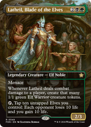 Lathril, Blade of the Elves (Borderless) (FDN-349)  - Foundations
