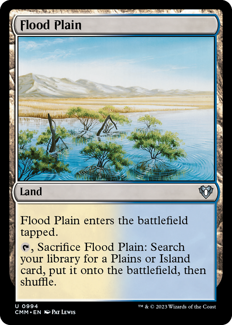 Flood Plain (CMM-994)  - Commander Masters