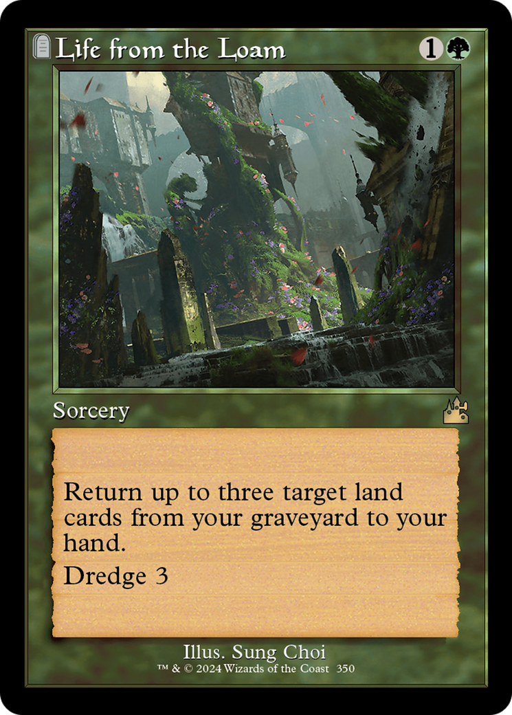 Life from the Loam (Retro Frame) (RVR-350)  - Ravnica Remastered: (tombstone)