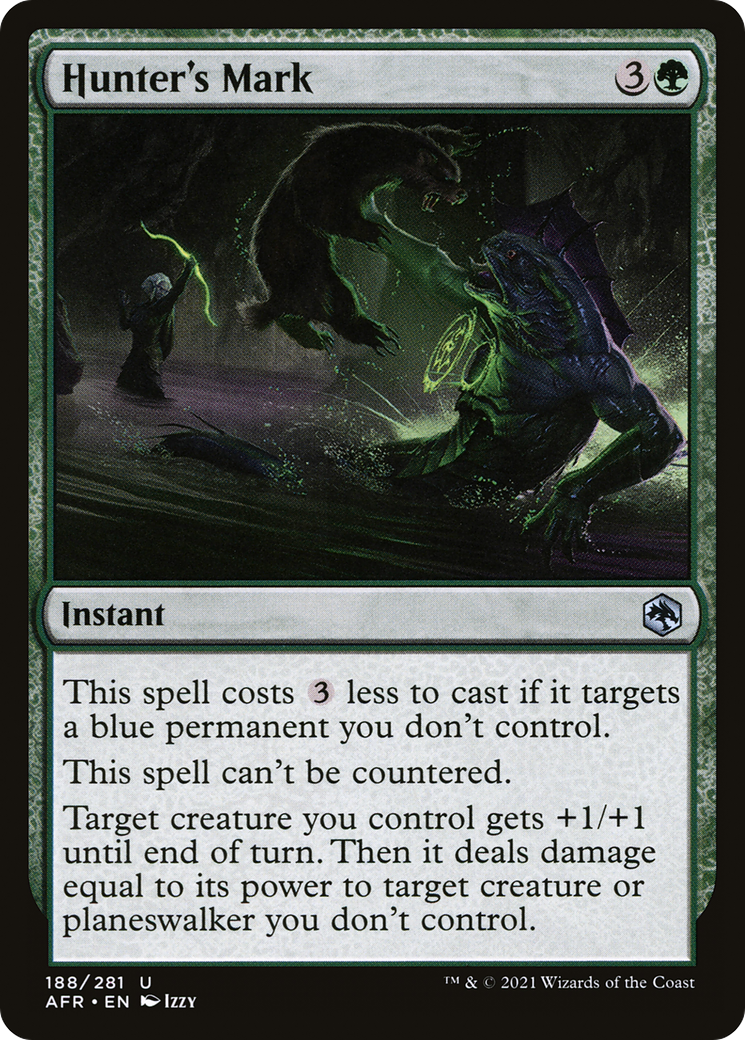 Hunter's Mark (AFR-188)  Foil - Adventures in the Forgotten Realms