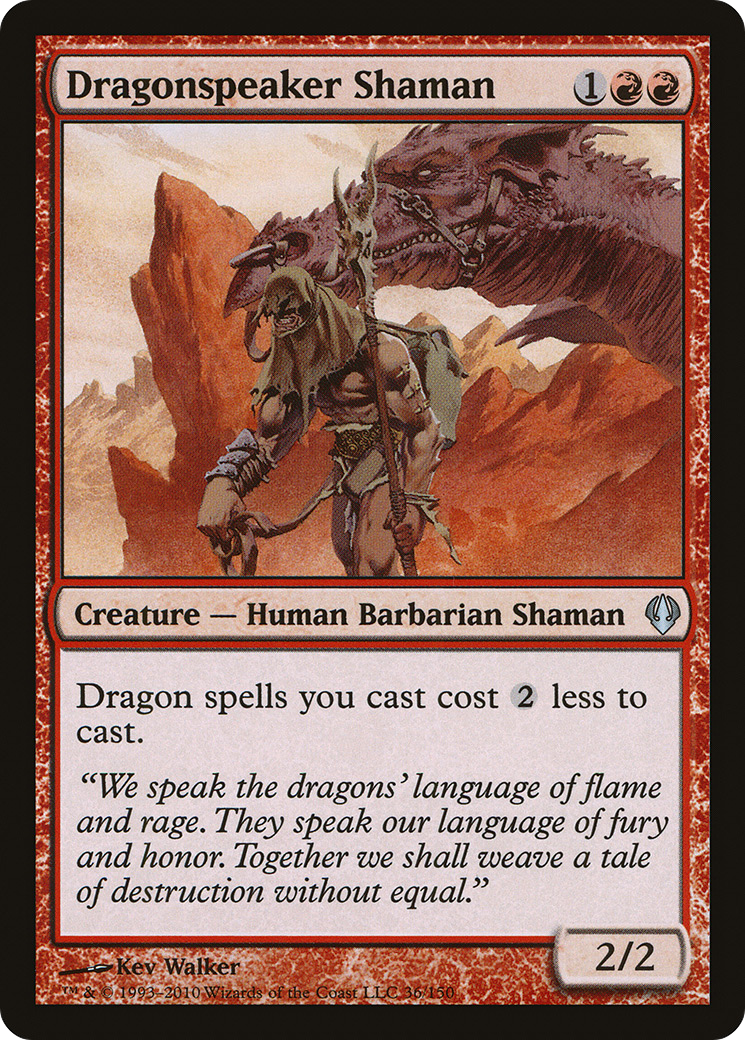 Dragonspeaker Shaman (ARC-036)  - Archenemy