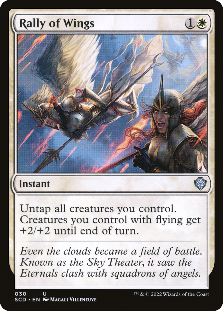 Rally of Wings (SCD-030)  - Starter Commander Decks