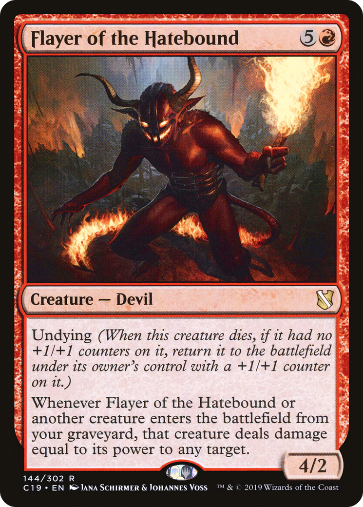 Flayer of the Hatebound (C19-144)  - Commander 2019
