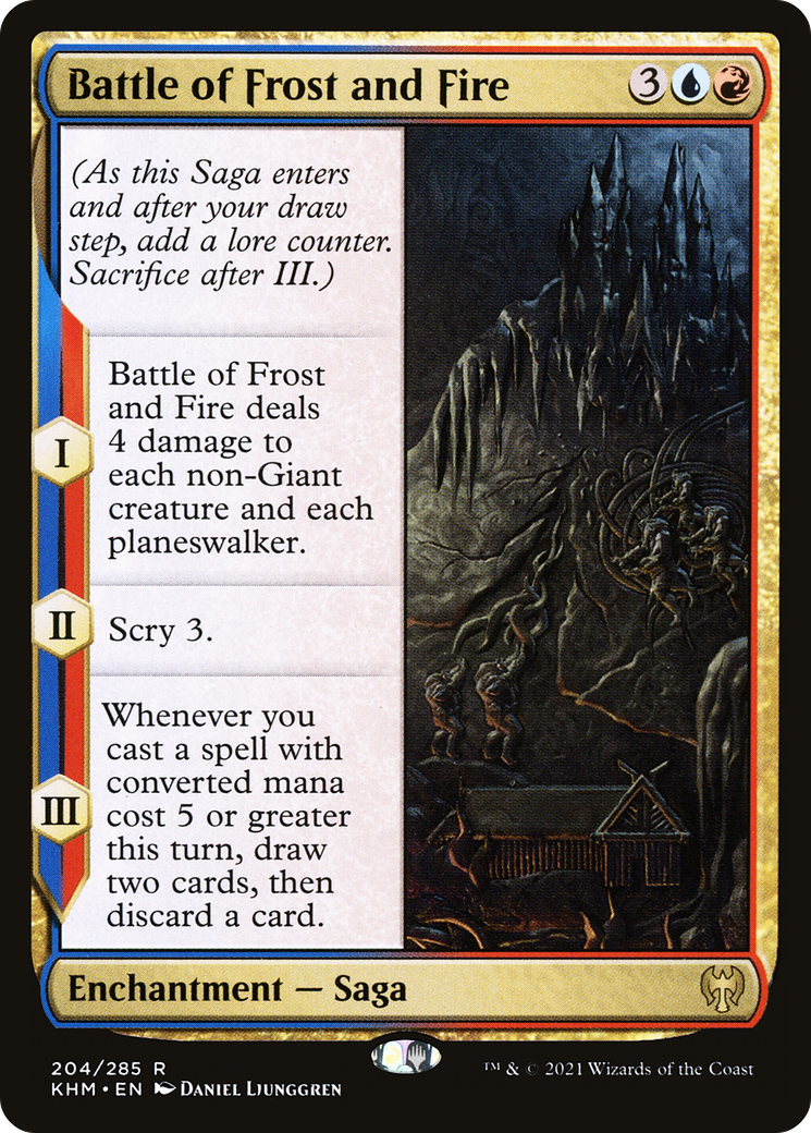 Battle of Frost and Fire (KHM-204)  - Kaldheim