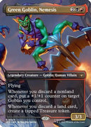 Green Goblin, Nemesis (Borderless) (SPE, MAR-023) - Marvel's Spider-Man: Eternal-Legal Foil