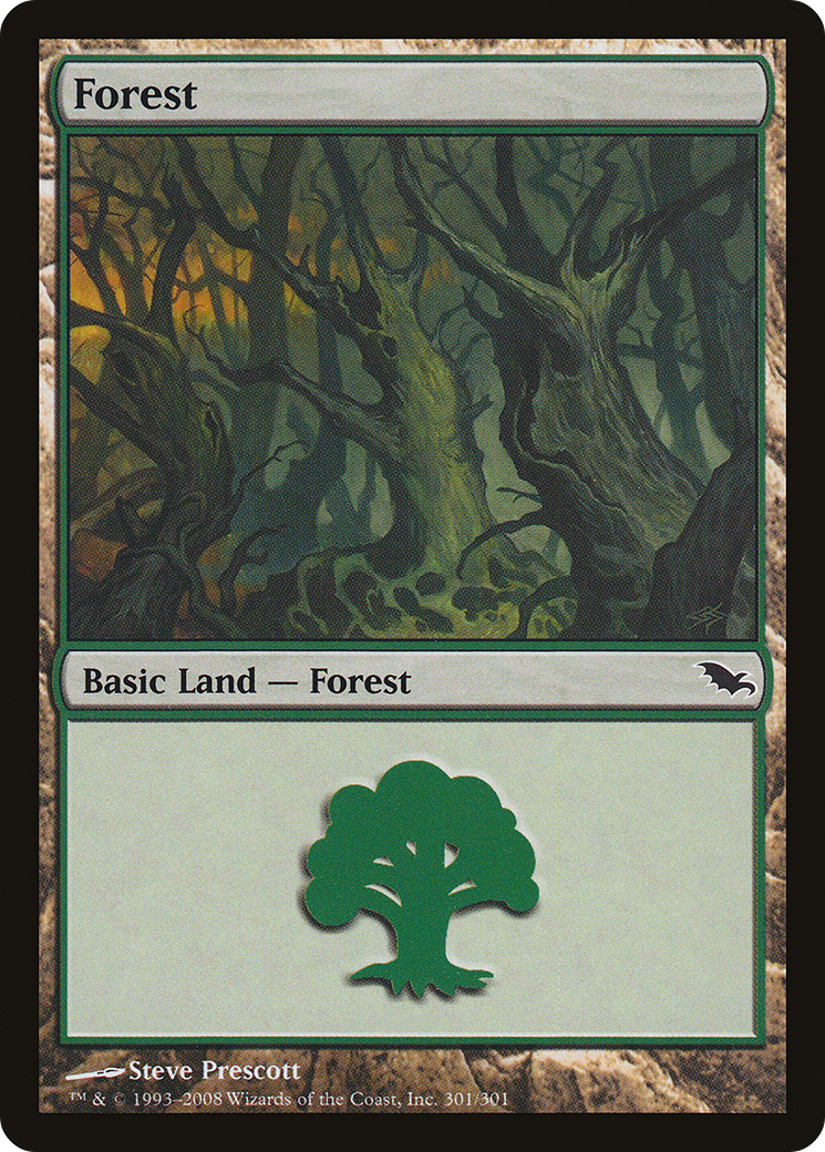 Forest (301) (SHM-301)  Foil - Shadowmoor