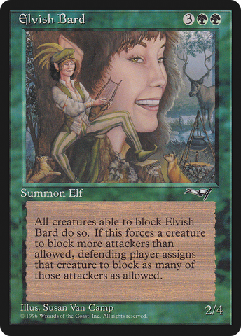 Elvish Bard (ALL-)  - Alliances