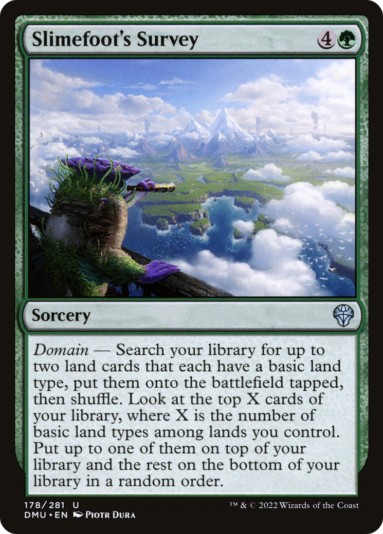 Slimefoot's Survey (DMU-178)  - Dominaria United
