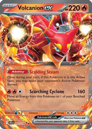 Volcanion ex 031/159 - Holofoil SV09 Journey Together
