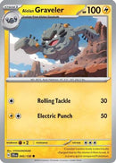 Alolan Graveler 045 - Reverse Holofoil SV09 Journey Together