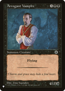 Arrogant Vampire (LIST-POR-79)  - The List