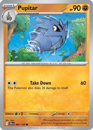 Pupitar 081/159 - Reverse Holofoil SV09 Journey Together