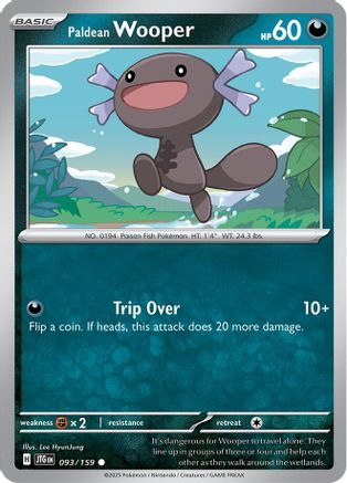 Paldean Wooper 093/159  SV09 Journey Together